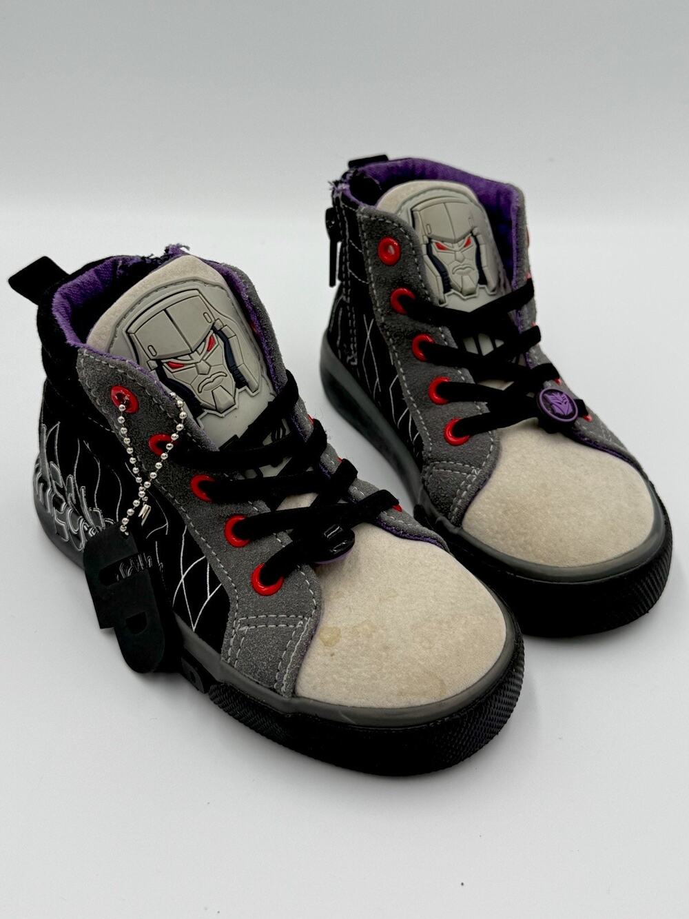 Transformer Megatron High Top Sneakers Size 10 Kids